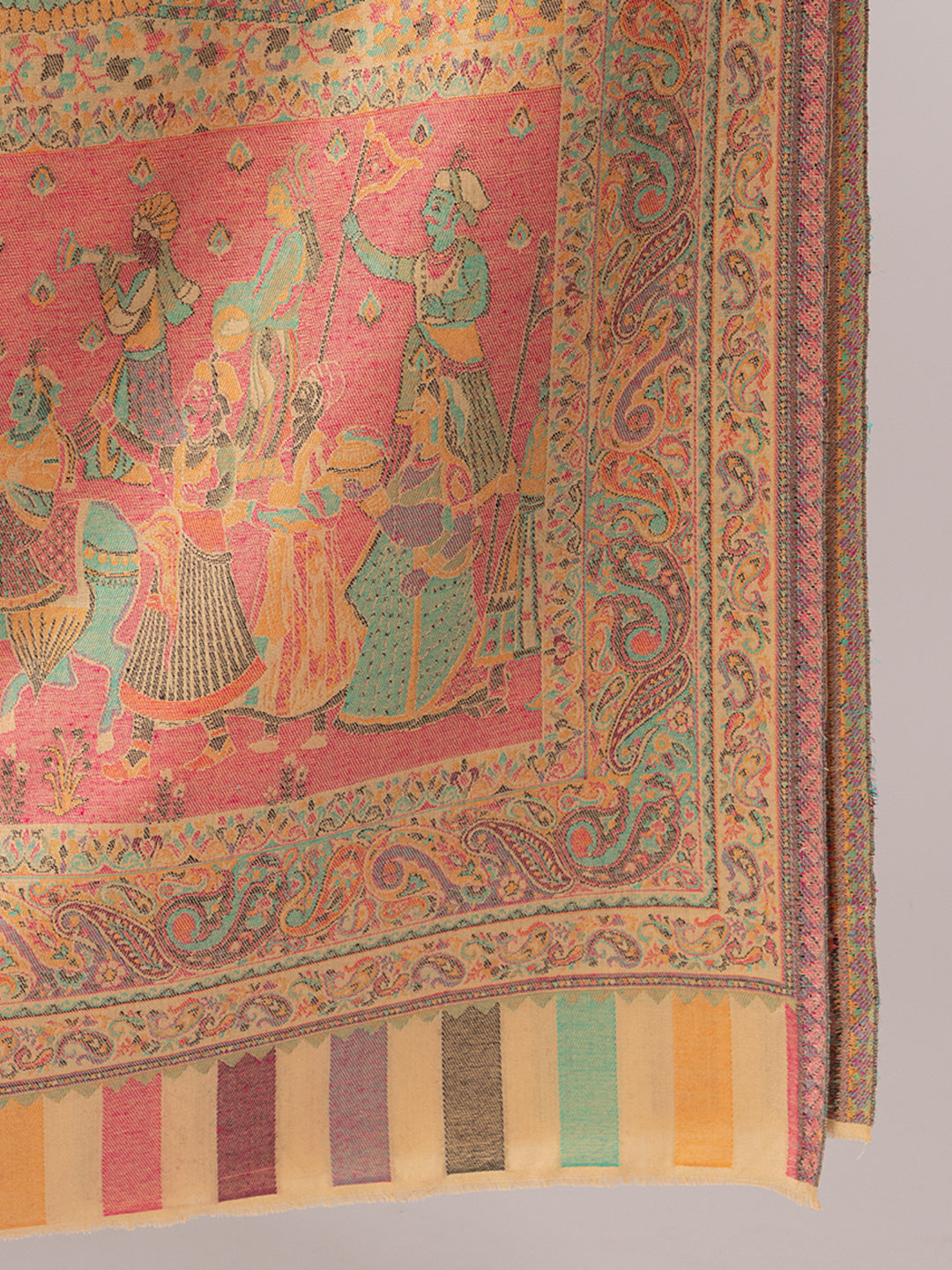 His And Her Set Of fine modal silk Digital Print Shawls and Kani silky modal Shawl for (COMBO PACK)