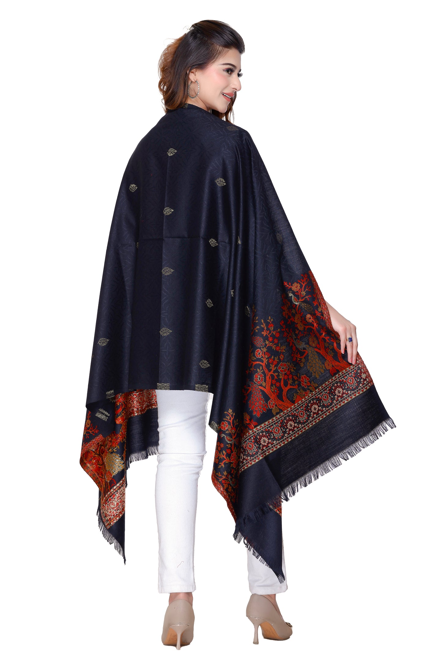 Women's Jacquard shawls