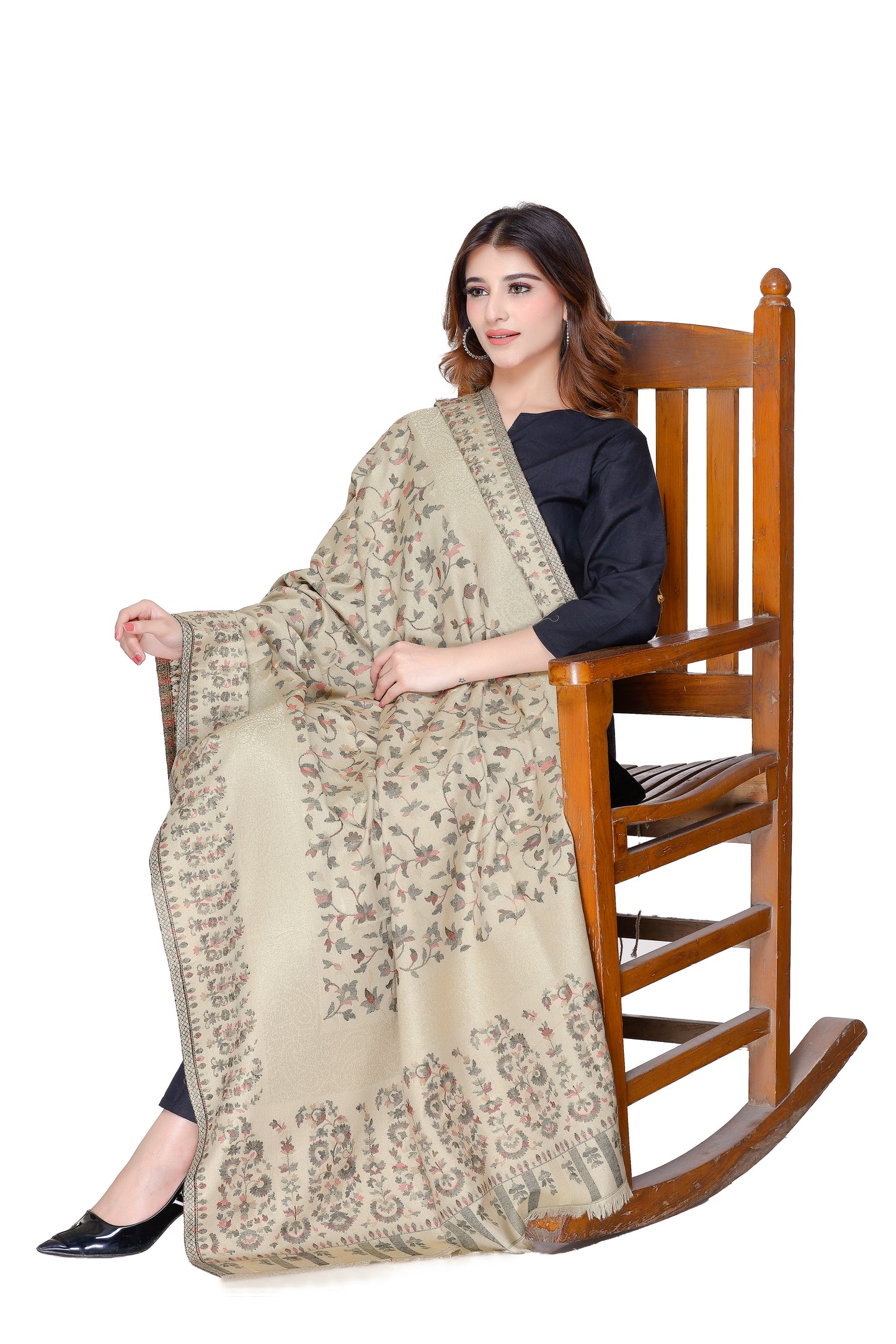 Women's Jacquard shawls