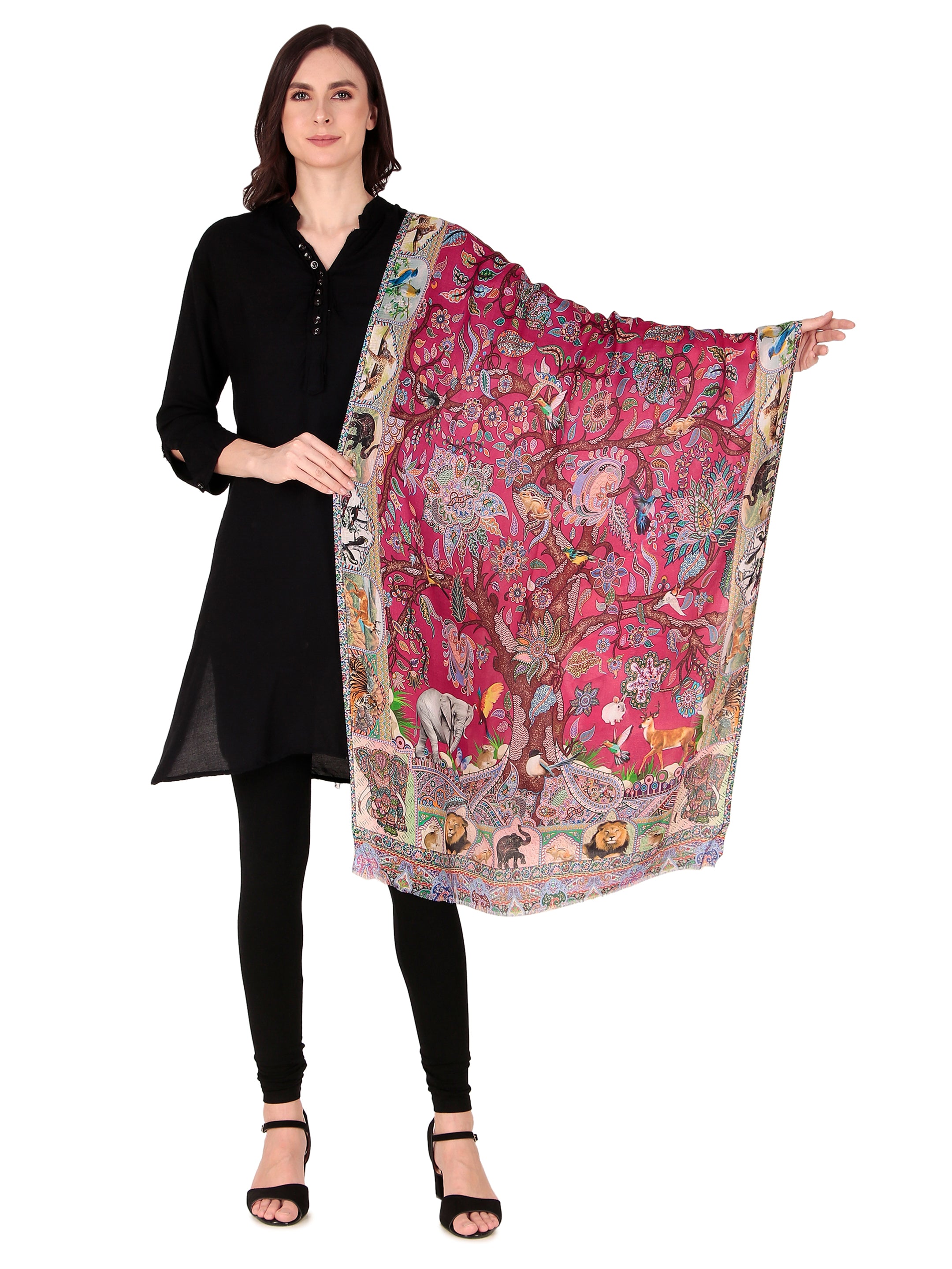 Beautiful Digital Print Stole