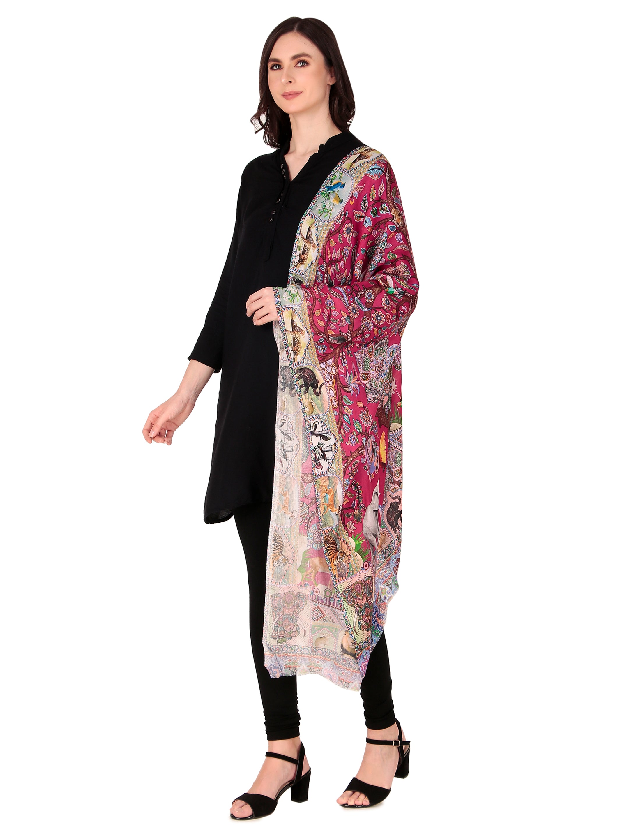 Beautiful Digital Print Stole