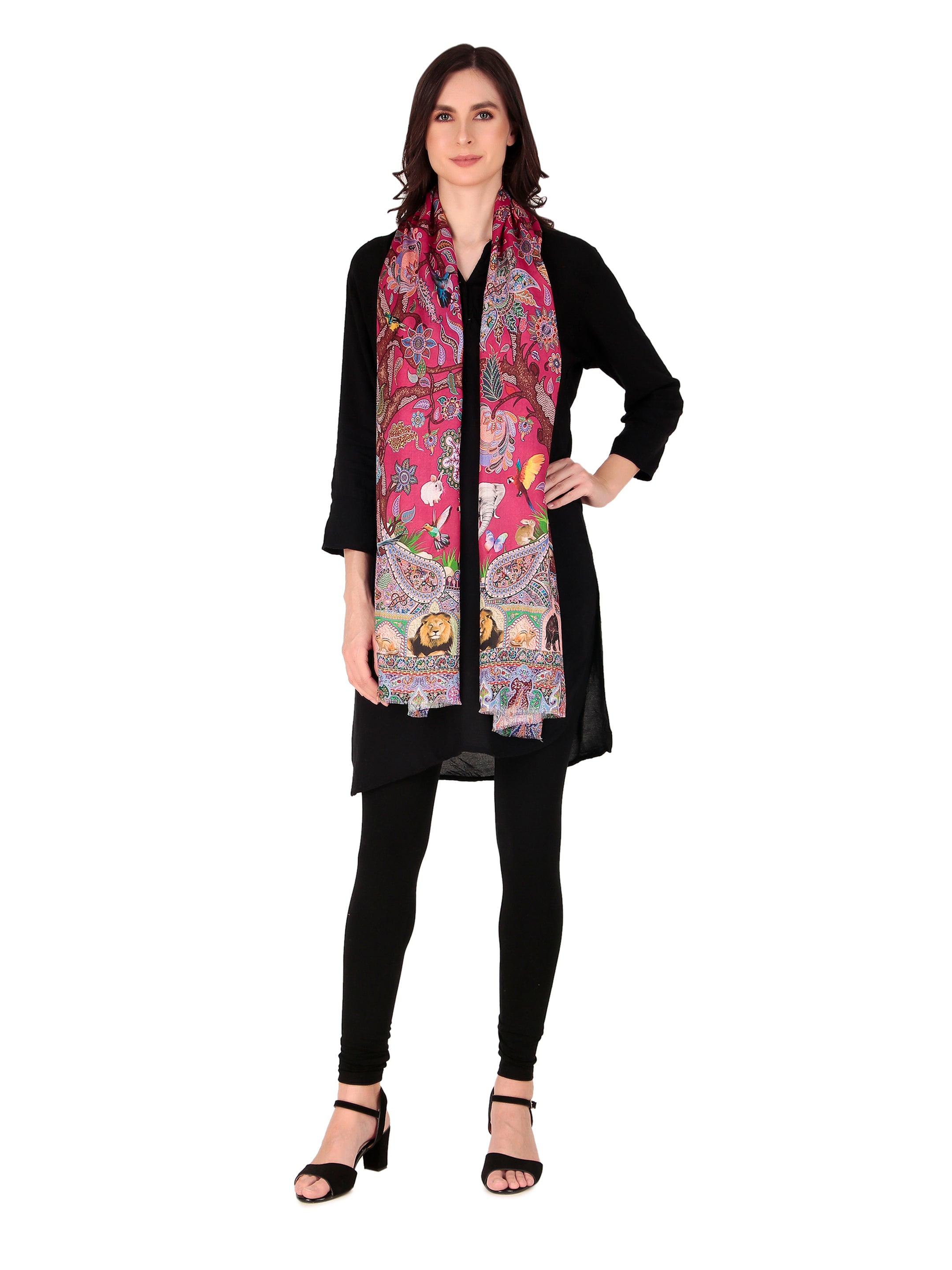 Beautiful Digital Print Stole