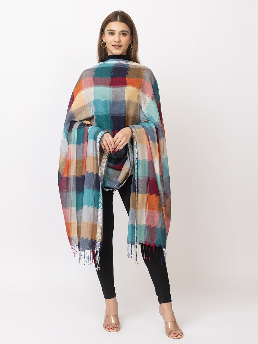 Woman's 100% Cotton  Shawl