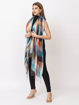 Woman's 100% Cotton  Shawl - Thumbnail 3