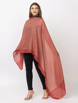 Woman's 100% wool shawl - Thumbnail 4