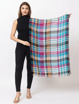 Woman's 100% wool shawl - Thumbnail 3