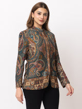 Women Wool Blends Jacket - Thumbnail 4