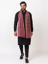 Men's silky modal shawl - Thumbnail 1