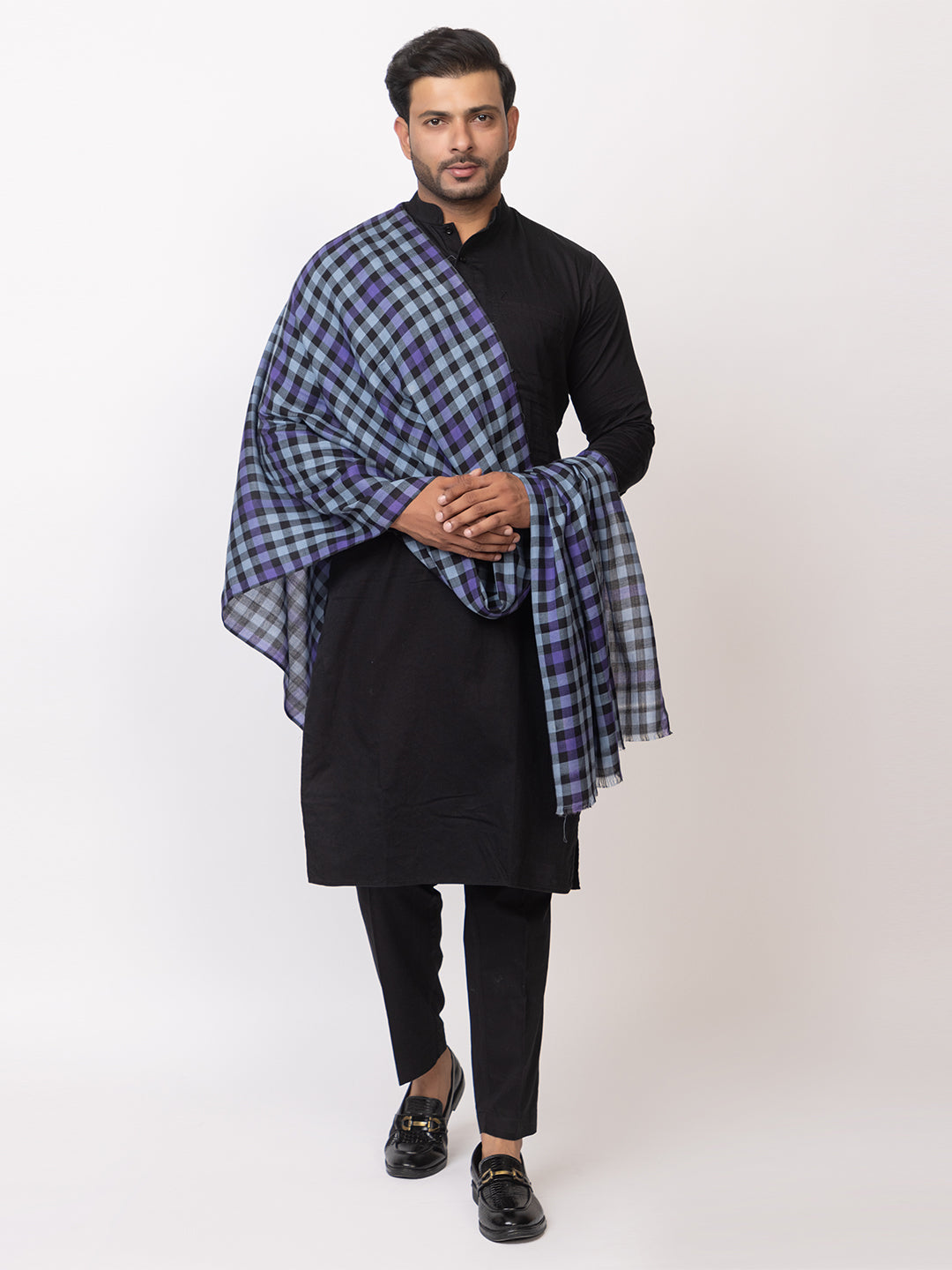 Men's wool Blend Muffler - Image 2