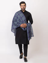 Men's wool Blend Muffler - Thumbnail 2