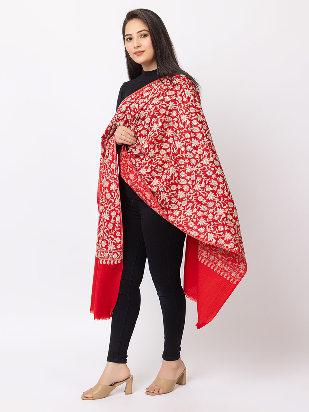 fine wool shawl for ladies