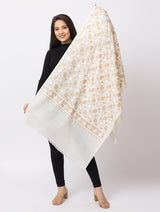 Stylish Embroidery stole for ladies - Thumbnail 3