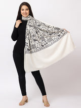 fine wool shawl for ladies - Thumbnail 2