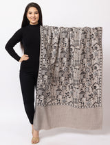 fine wool shawl for ladies - Thumbnail 1