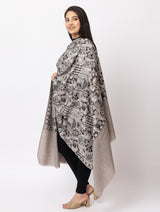 fine wool shawl for ladies - Thumbnail 3