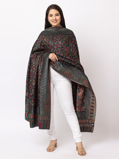 Woman Zari Shawl, Authentic Kashmiri Luxury  Style Shawl