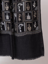 fine wool shawl for ladies - Thumbnail 2