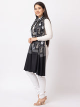 fine wool shawl for ladies - Thumbnail 4