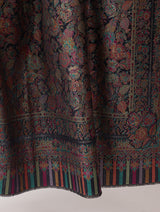 Woman Zari Shawl, Authentic Kashmiri Luxury  Style Shawl - Thumbnail 2