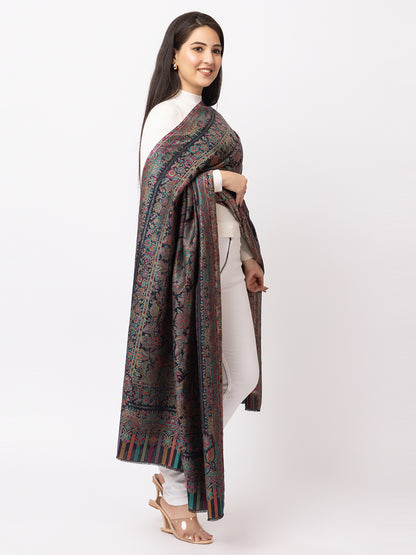 Woman Zari Shawl, Authentic Kashmiri Luxury  Style Shawl