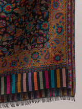 Kani silky modal Shawl, Kashmiri Shawl - Thumbnail 4