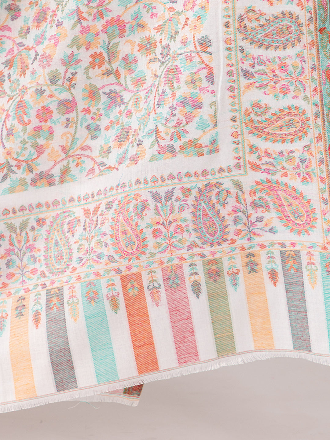 Kani silky modal Shawl, Kashmiri Shawl - Image 4