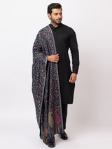 Kani silky modal Shawl, Kashmiri Shawl - Thumbnail 1