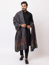 Kani silky modal Shawl, Kashmiri Shawl - Thumbnail 2