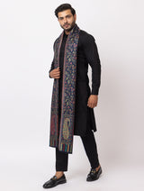 Kani silky modal Shawl, Kashmiri Shawl - Thumbnail 3