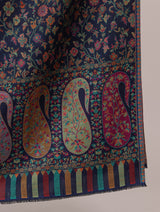 Kani silky modal Shawl, Kashmiri Shawl - Thumbnail 4
