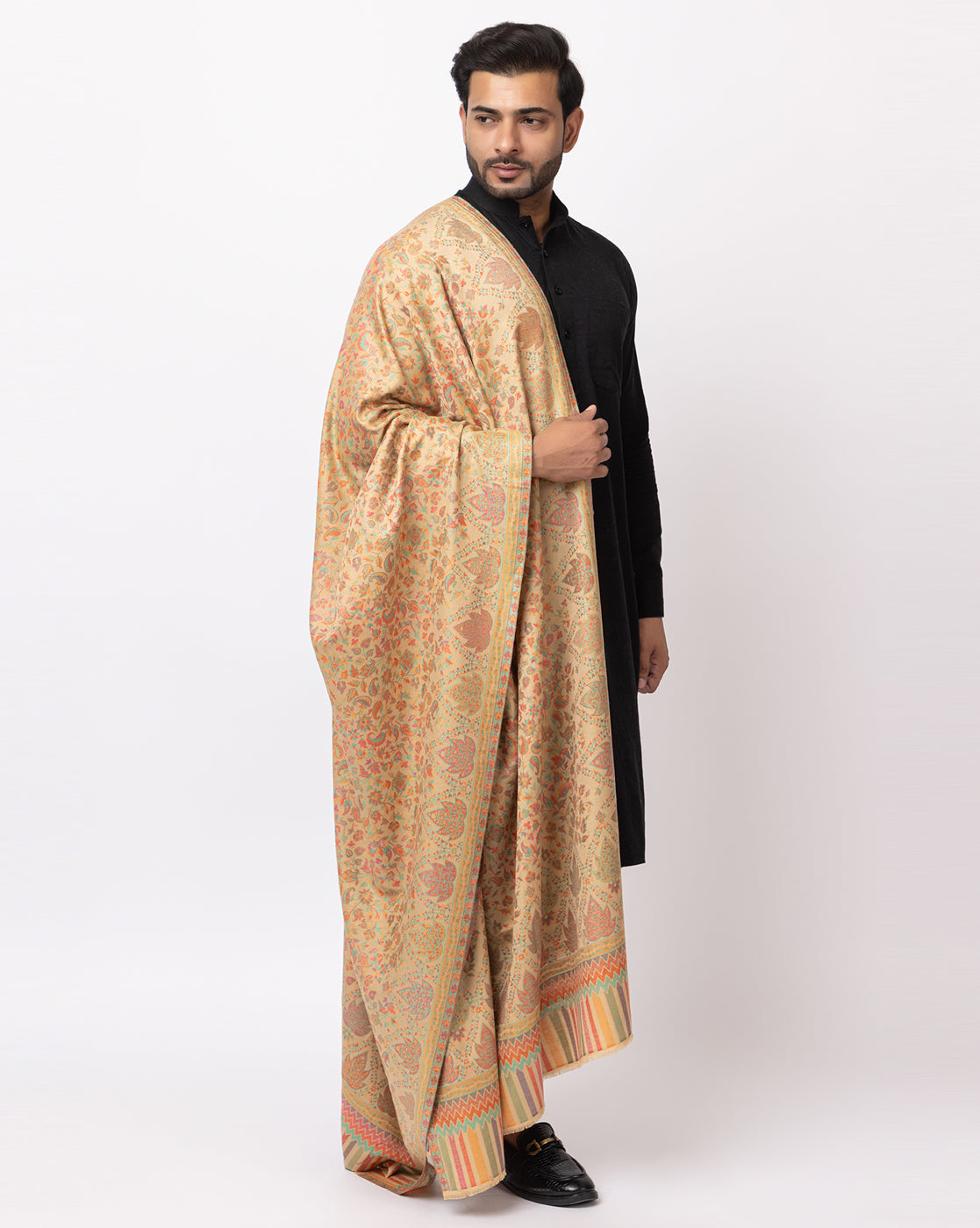 Kani silky modal Shawl, Kashmiri Shawl - Image 1