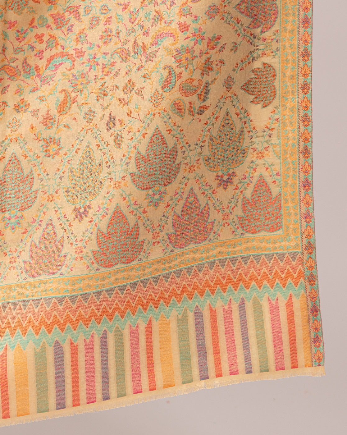 Kani silky modal Shawl, Kashmiri Shawl
