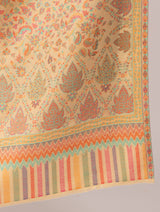 Kani silky modal Shawl, Kashmiri Shawl - Thumbnail 4