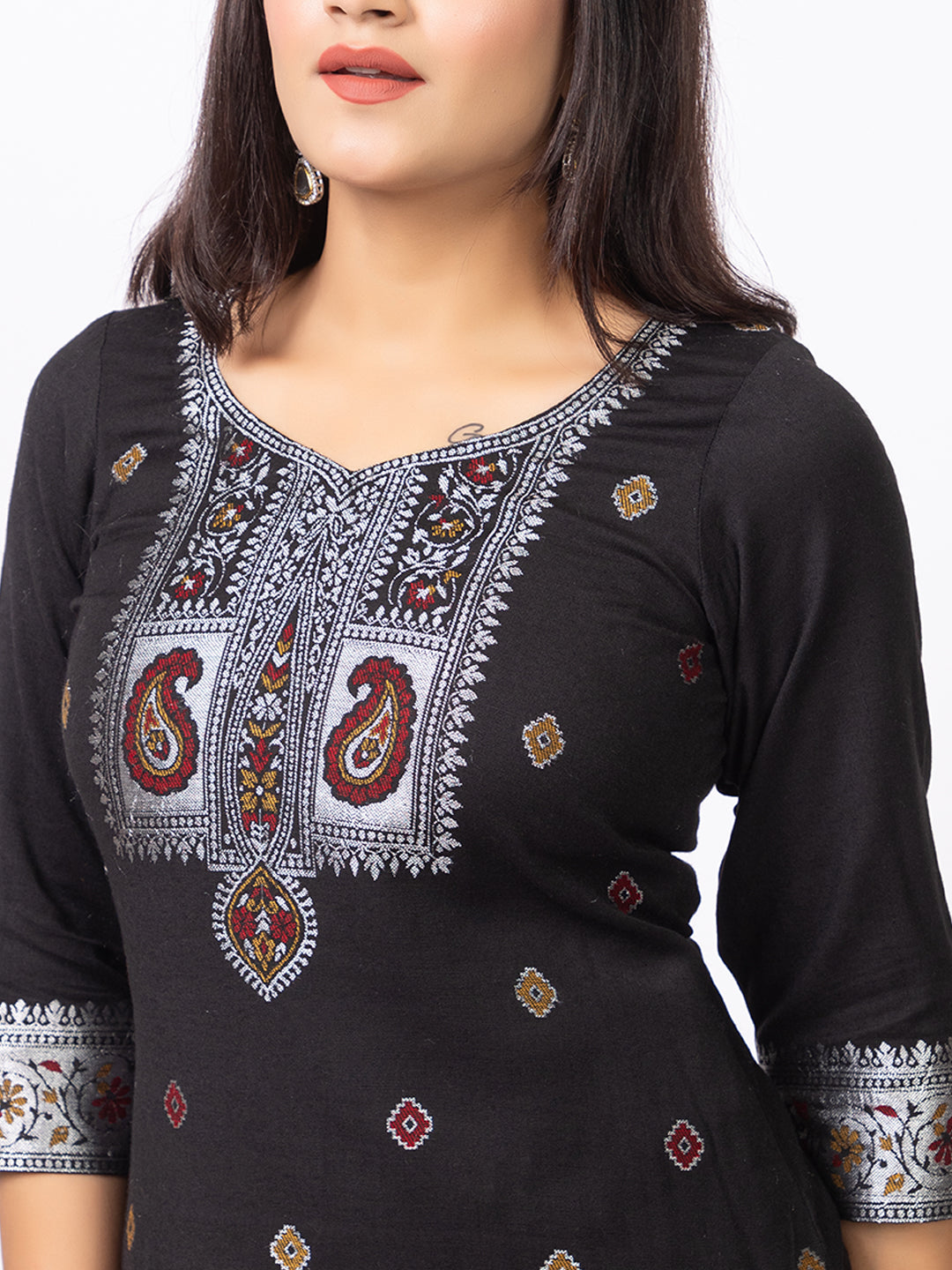 Women Jacquard Winter Wear suits