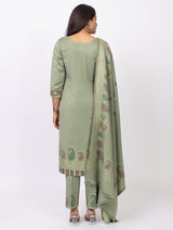 Women Jacquard Winter Wear suits - Thumbnail 2