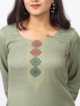 Women Jacquard Winter Wear suits - Thumbnail 6