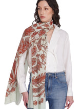 Women's Cream Luxe Modal Soft Fashion Stole - Thumbnail 3