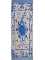Women's Cream Modern Modal Stylish Printed Stole - Thumbnail 5