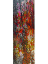 Women's Multi Colour Contemporary Art Wool Stole - Thumbnail 5