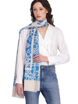 Toosh Moda Women’s White Minimal Modal Elegant Stole - Thumbnail 5