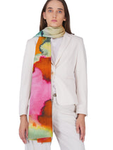 Women's Multi Colour Premium Printed Fashion Shawl - Thumbnail 3