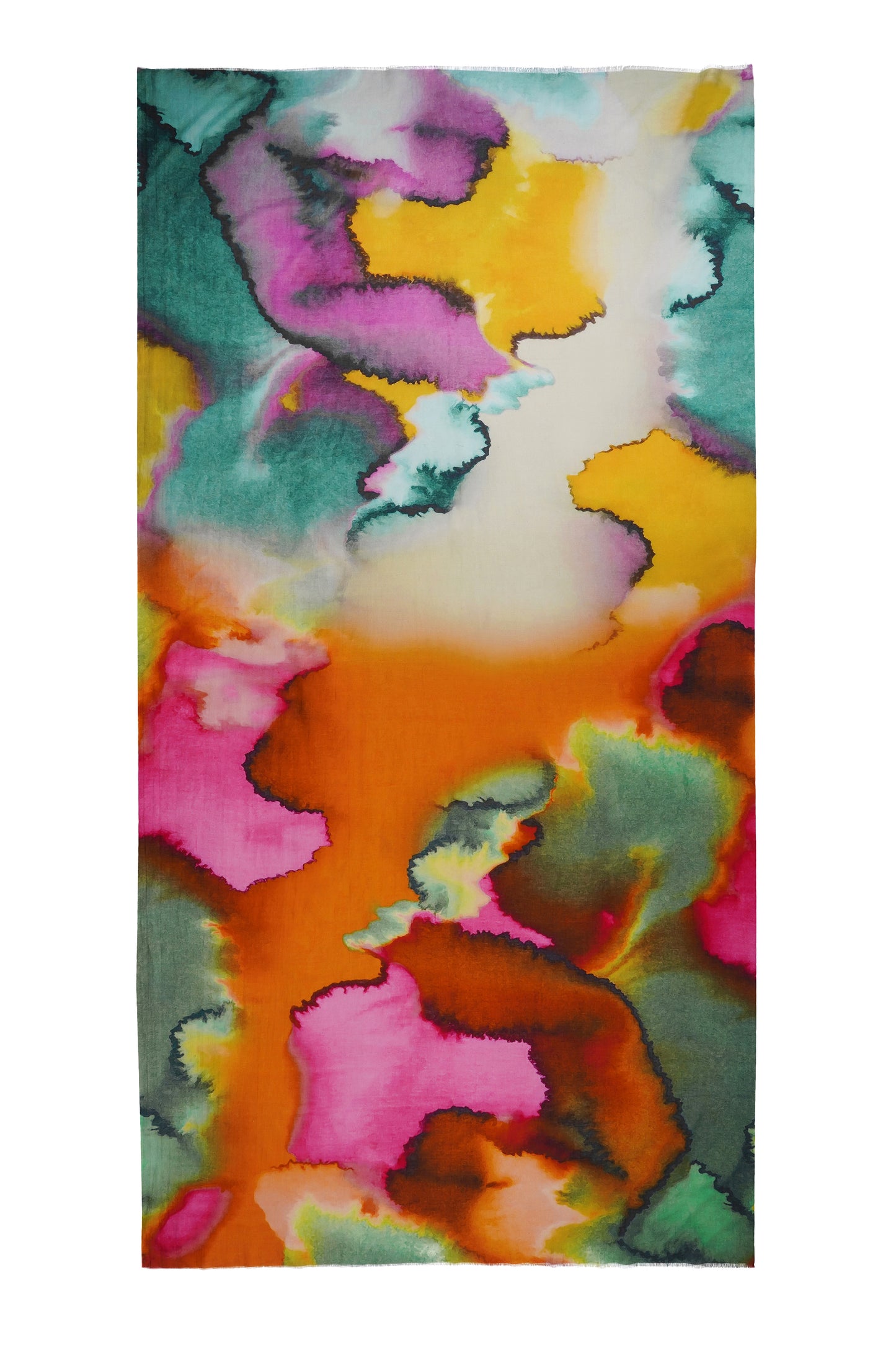 Women's Multi Colour Premium Printed Fashion Shawl