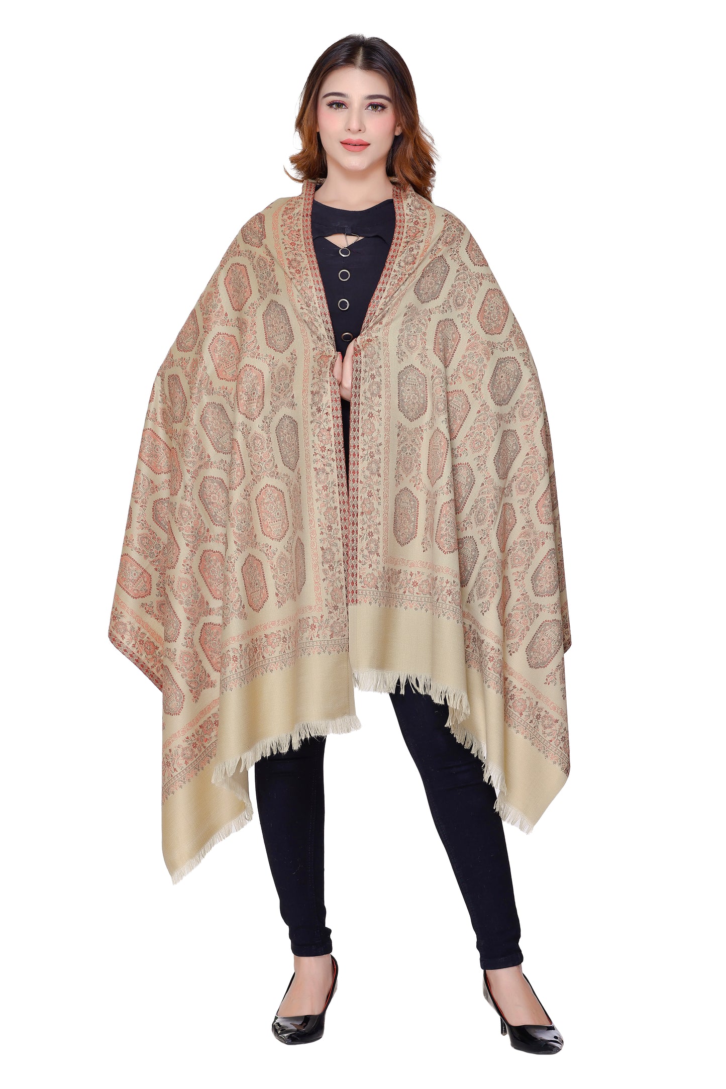Woman's Jacquard shawls
