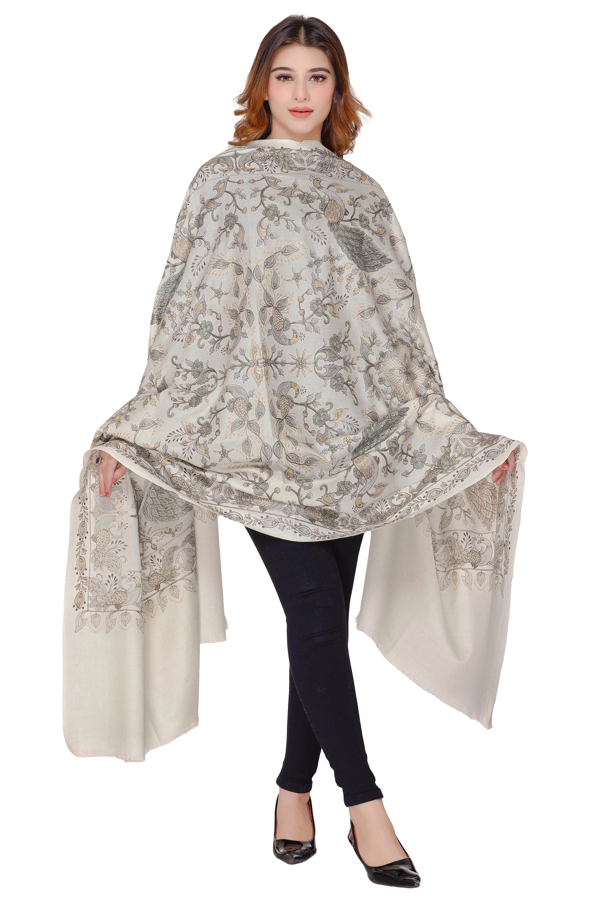 Women's Embroidery shawls - Image 2