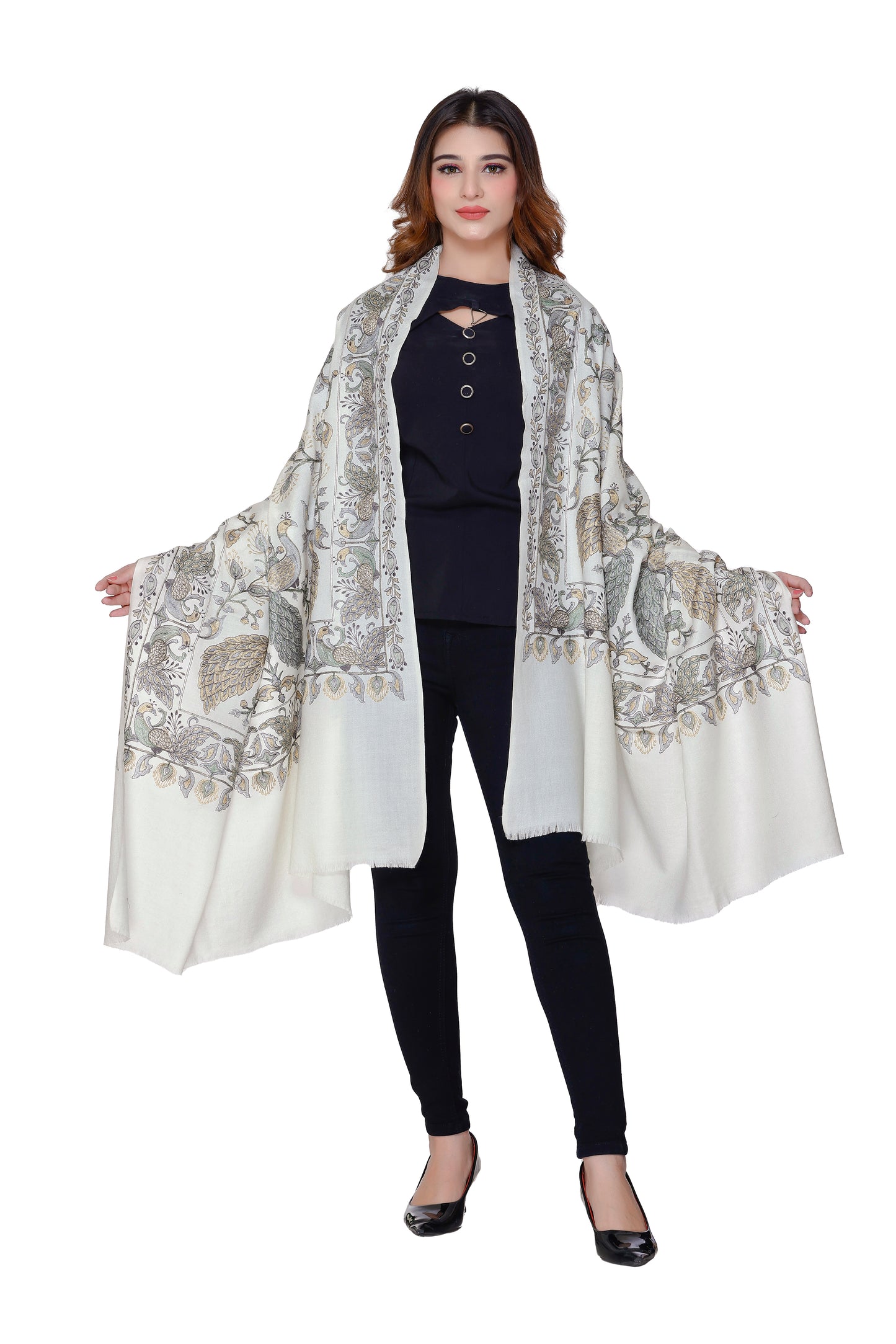 Women's Embroidery shawls