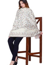 Women's Jacquard shawls - Thumbnail 1