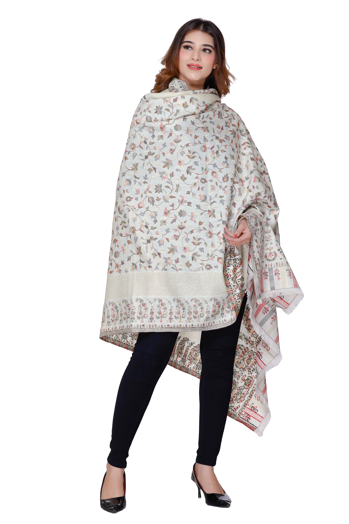 Women's Jacquard shawls