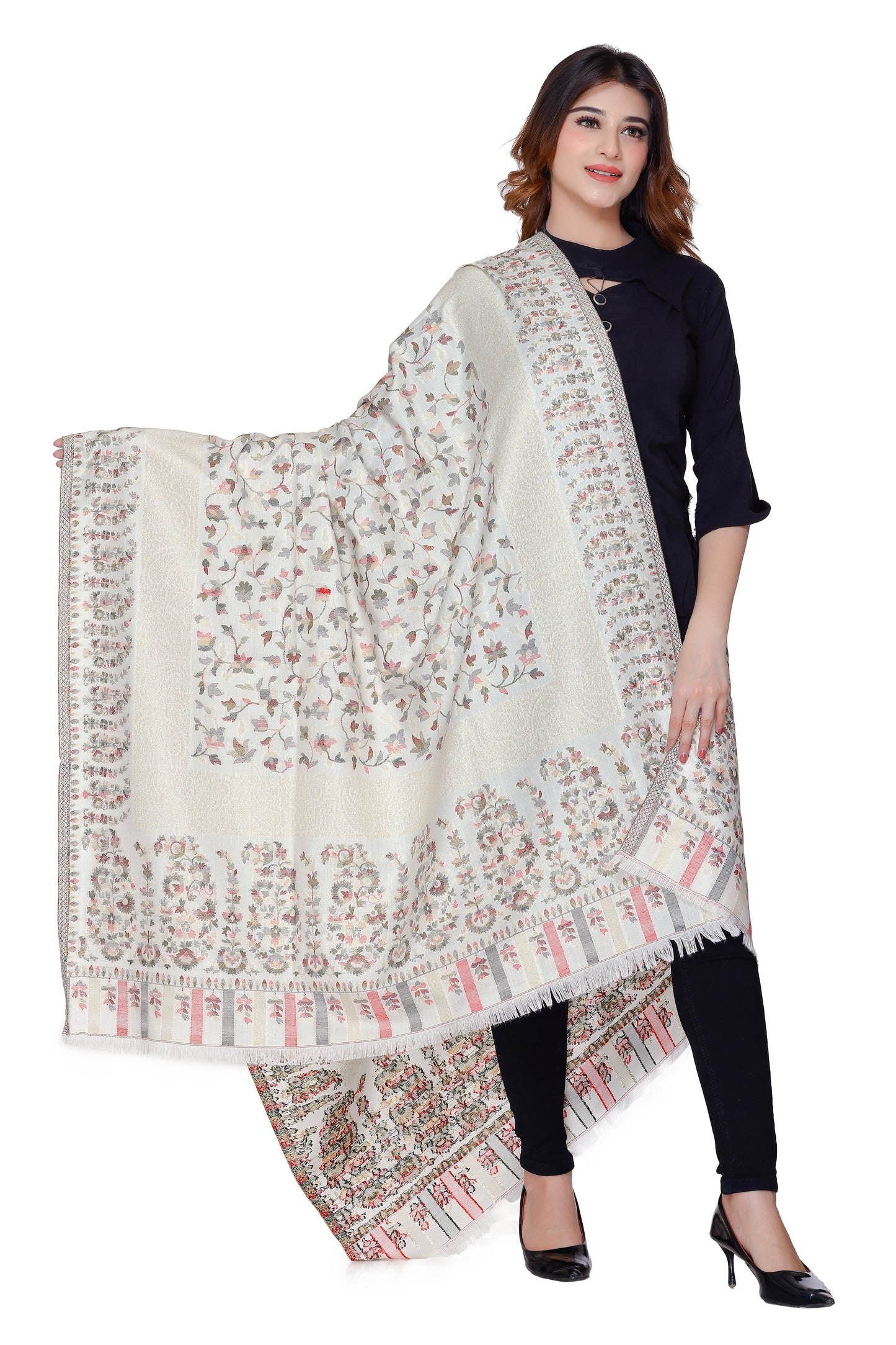 Women's Jacquard shawls