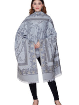 Women's Jacquard shawls - Thumbnail 2