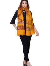 Women's Jacquard shawls - Thumbnail 4